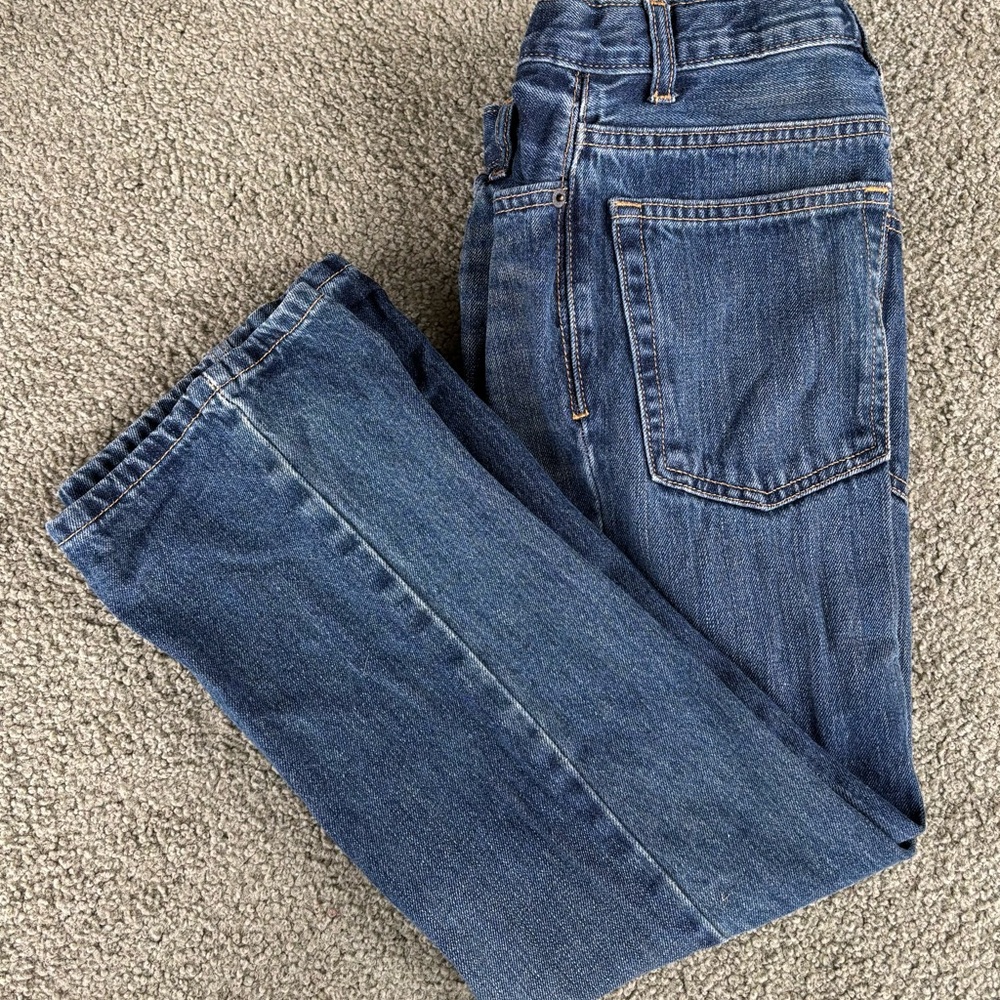 Boys Blue Denim Jeans w/ adjustable waist size 10